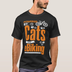 E Biker Cat EBike Electric Bike E Biking T-Shirt