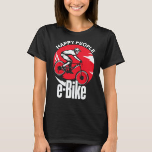E Biker  E Bike Saying I Love E Biking T-Shirt