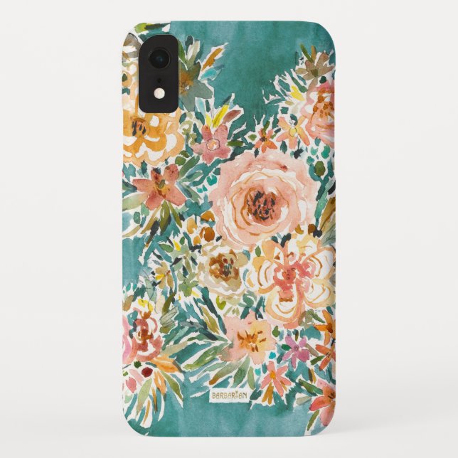 E-BULLIENCE Lush Floral Case-Mate iPhone Case (Back)