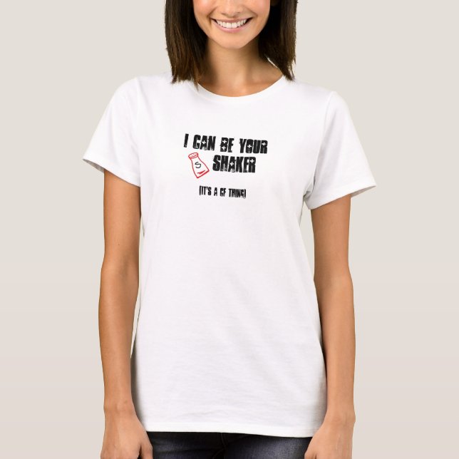 e) CF Salt Shaker - Ladies white tank (Front)