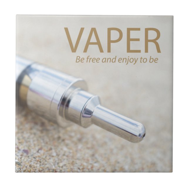 E-cig and vaping tile (Front)