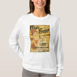 E. Debray Champagne Advertisement Poster T-Shirt