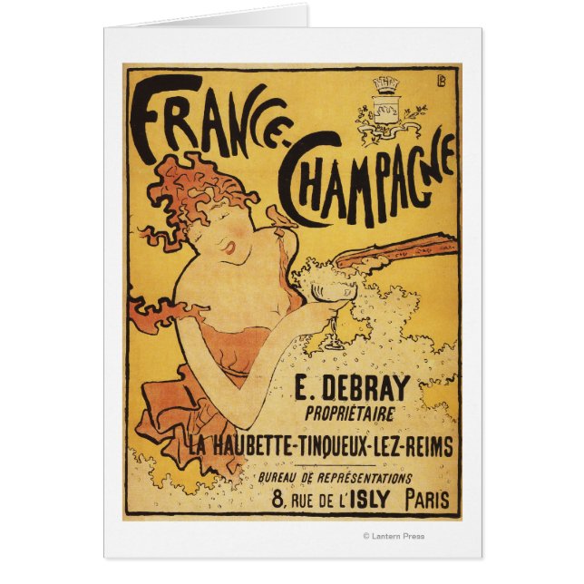 E. Debray Champagne Publicité (Devant)