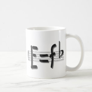 e eq F flat mug b w