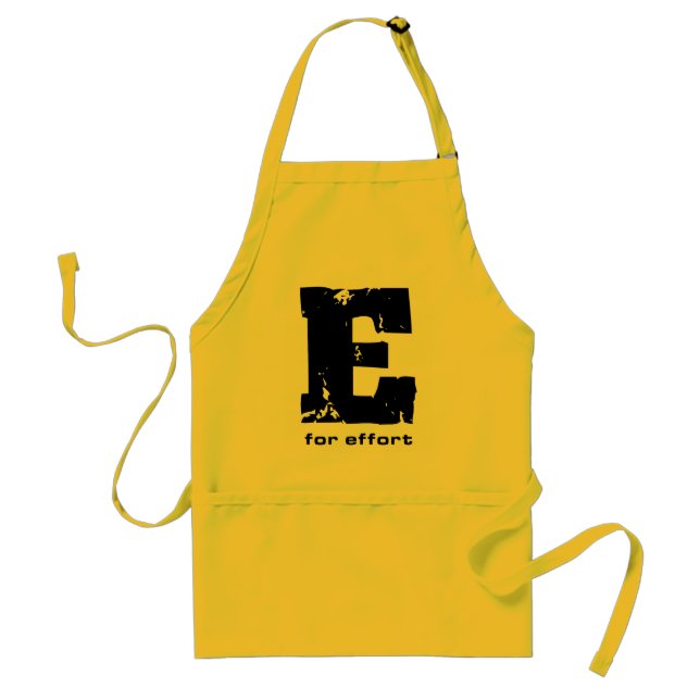 E for effort Apron (Front)