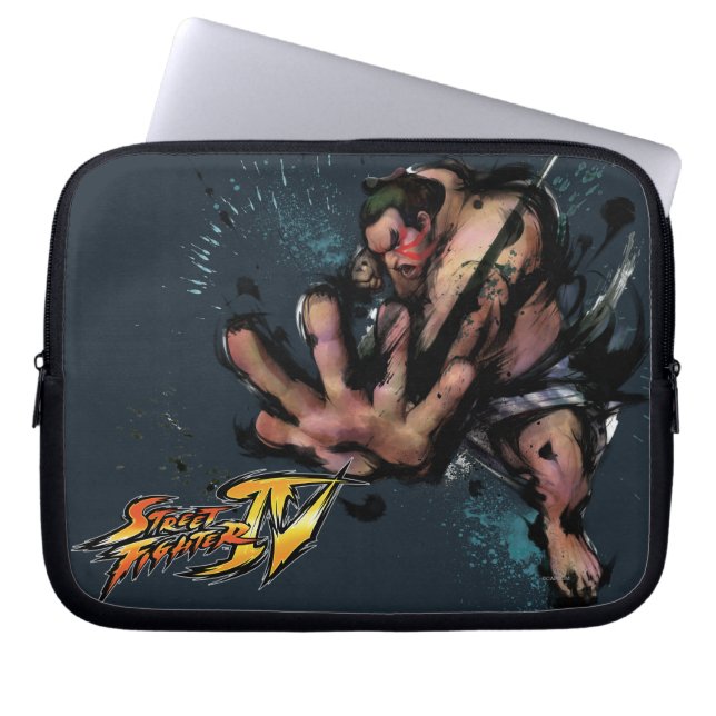 E. Honda Push Laptop Sleeve (Front)