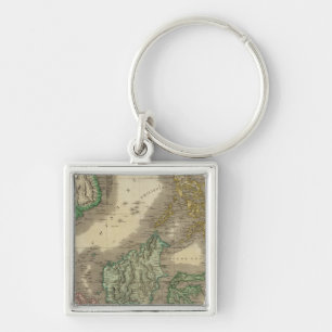 E India Islands Keychain