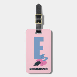 E is for Eeyore   Add Your Name Luggage Tag