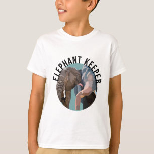 E is for Elephant Keeper T-Shirt