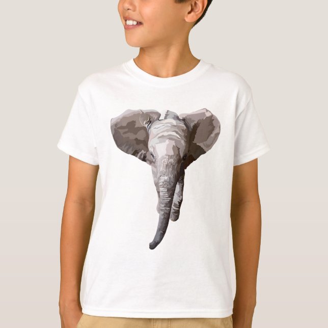 E is for Elephant  T-Shirt (Front)