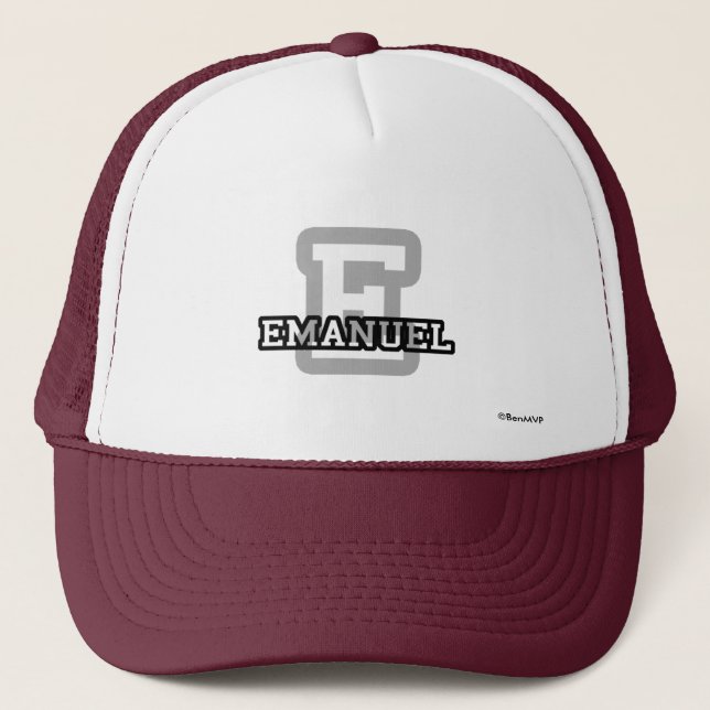 E is for Emanuel Trucker Hat (Front)