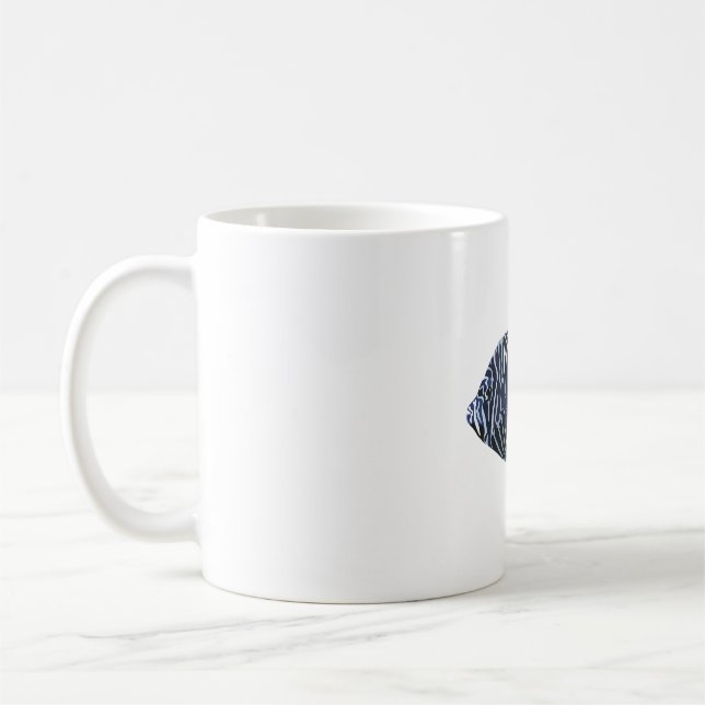 E is for Emperor Angelfish  Coffee Mug (Left)