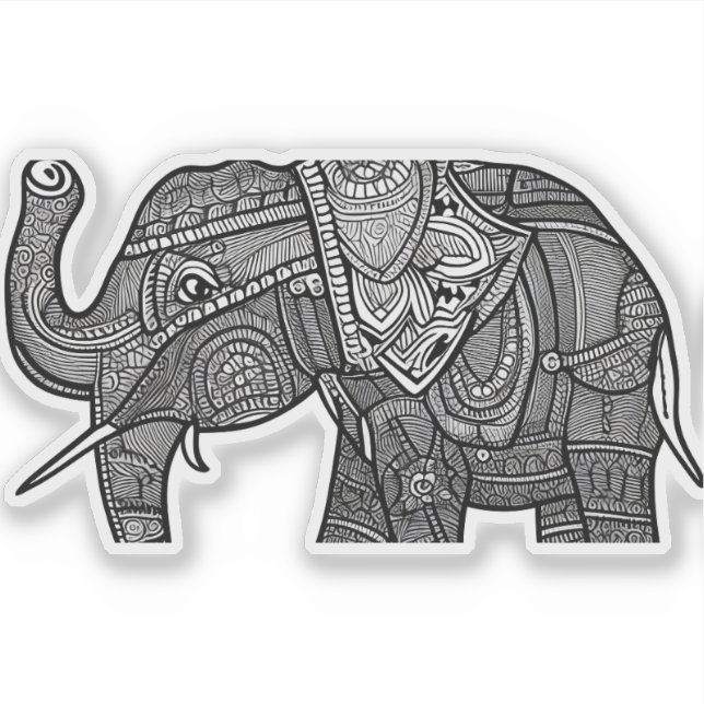 E.J. Gold Elephant Removable Vinyl (Front)
