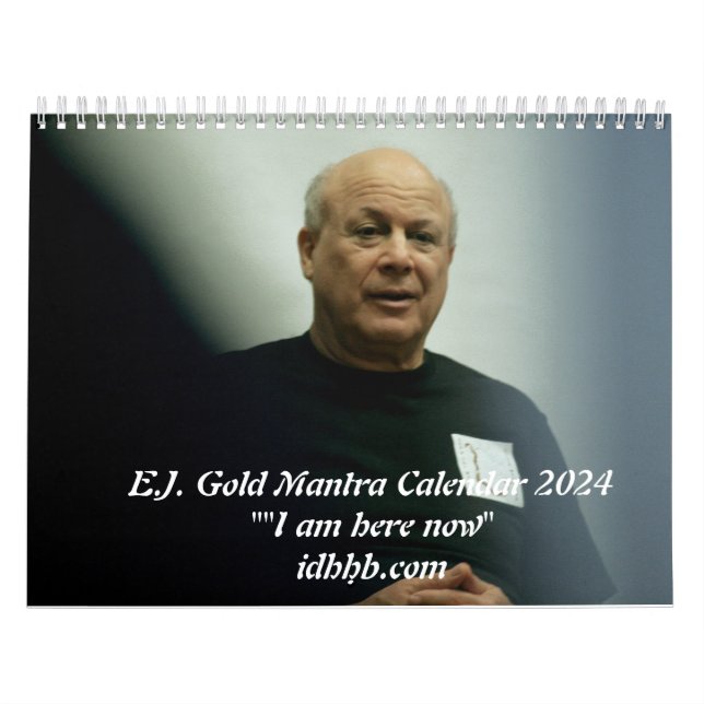 E.J. Gold Mantra Calendar 2024 (Cover)