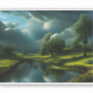 E.J. Gold Whispering Willows Removable Vinyl