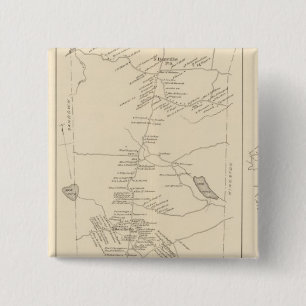 E Kingston, Danville, Hampstead 2 Inch Square Button