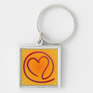 e m a i l 4 y o u   yellow radial keychain