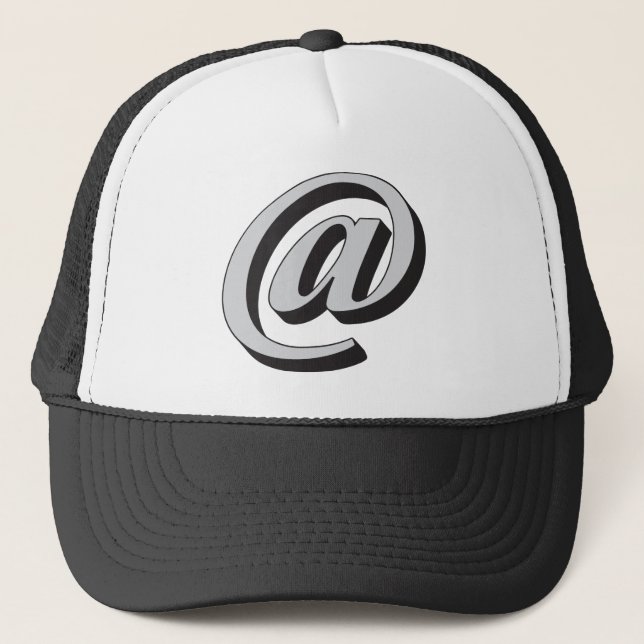 E-mail symbol 3D Trucker Hat (Front)