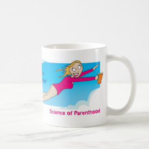 E=MC2: Energy=Mom x Caffeine squared! Coffee Mug