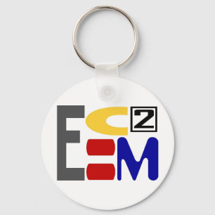 E=MC2 KEYCHAIN
