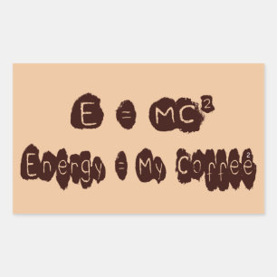 E = MC2 STICKER