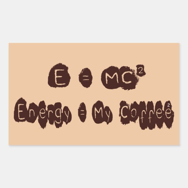 E = MC2 STICKER (Front)