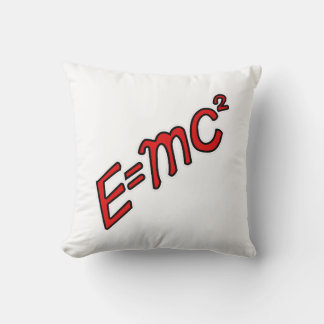 E = mc² – Genius Mode On Throw Pillow