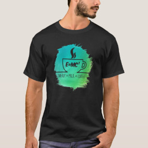 E Mc Squared Coffee Science Physics T-Shirt