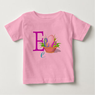 E - Monogram  Collection Baby T-Shirt
