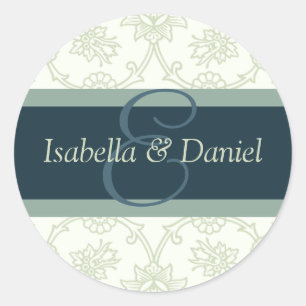 E Monograms For Wedding Invitation Seals
