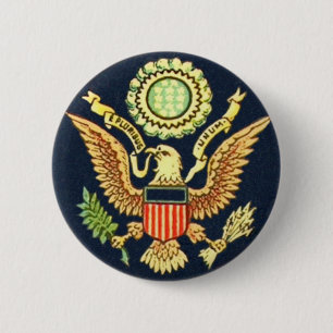 E pluribus unum 2 inch round button