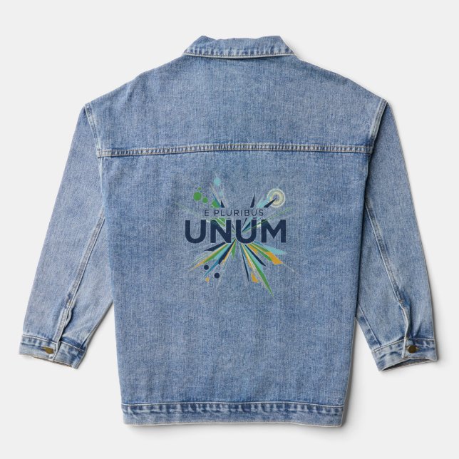 E Pluribus Unum Denim Jacket (Back)