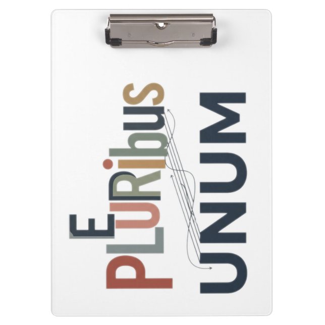 "E Pluribus Unum" - Design for Unity Clipboard (Front)