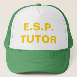 E.S.P. Casquette de camionneur de tuteur