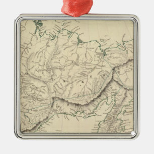 E Siberia Metal Ornament