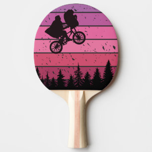 E.T. Additional terrestrial - classic movie 1980s Ping Pong Paddle