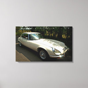 E-Type Jaguar Canvas Print