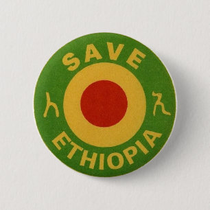 E.W.F. INC. - SAVE ETHIOPIA - BUTTONS