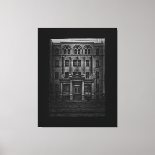 E.W. Gillett Building No 1 with Border Canvas Print (Front)