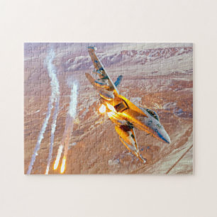 EA-18G GROWLER (11x14 INCH) Jigsaw Puzzle