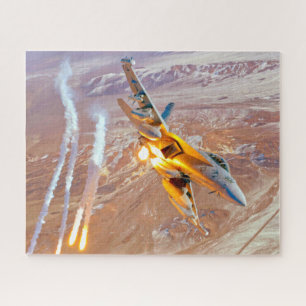 EA-18G GROWLER (16x20 INCH) Jigsaw Puzzle