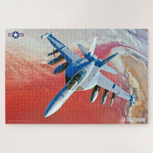 EA-18G GROWLER (20x30 INCH) Jigsaw Puzzle