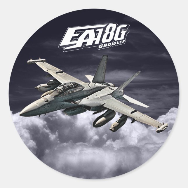 EA-18G Growler Sticker Sticker (Front)