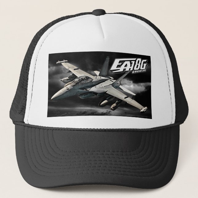 EA-18G Growler Trucker Hat Trucker Hat (Front)