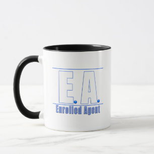 EA LOGO1 ENROLLED AGENT MUG