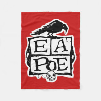 EA Poe Boxes Fleece Blanket