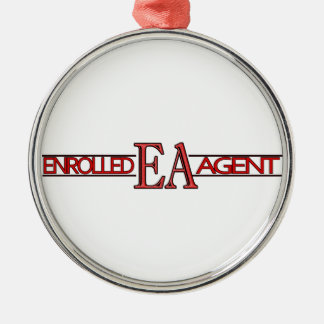 EA SPECIALIST LOGO ENROLLED AGENT METAL ORNAMENT