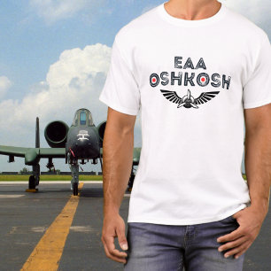 EAA Oshkosh AirShow Wings Propeller Fun Aviation T-Shirt