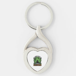 Each Day Joyful Halloween Haunted House Witch Cat  Keychain
