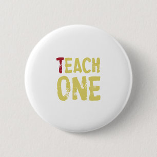 Each one teach one 2 inch round button